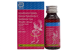 Tixylix Ls Junior Cherry Flavour Syrup 60ml