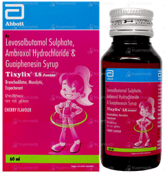 Tixylix Ls Junior Cherry Flavour Syrup 60Ml