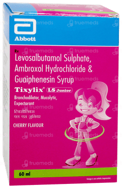 Tixylix Ls Junior Cherry Flavour Syrup 60Ml Tixylix Ls Junior Cherry Flavour Syrup 60Ml