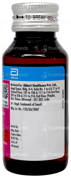Tixylix Ls Junior Cherry Flavour Syrup 60Ml Tixylix Ls Junior Cherry Flavour Syrup 60Ml