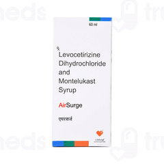 Airsurge 2.5/4 MG Syrup 60 ML