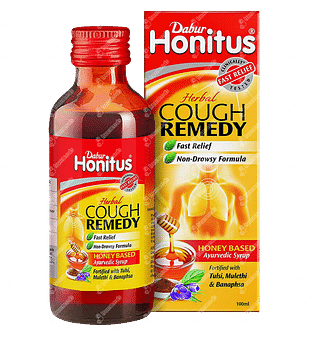 Dabur Honitus Herbal Cough Syrup 100 ML