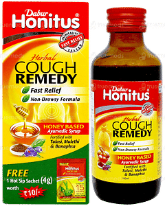 Dabur Honitus Herbal Cough Remedy Syrup 100ml Dabur Honitus Herbal Cough Remedy Syrup 100ml