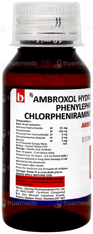 Ambrohist Plus New Syrup 60ml