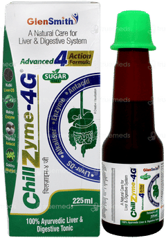 Chillzyme 4g Sugar Free Tonic 225ml