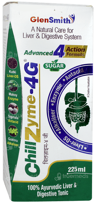 Chillzyme 4g Sugar Free Tonic 225ml