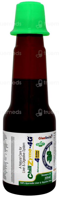 Chillzyme 4g Sugar Free Tonic 225ml