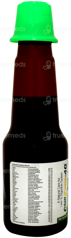 Chillzyme 4g Sugar Free Tonic 225ml