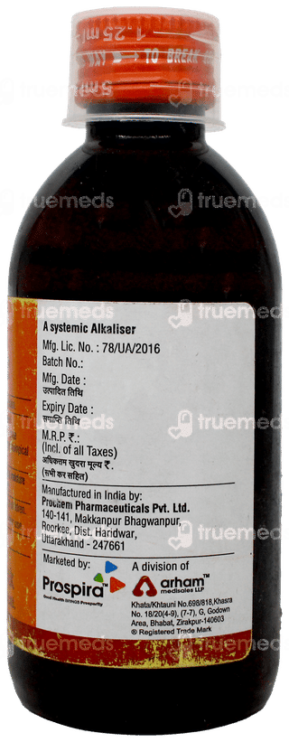 Glenci 1.25 Gm Syrup 100 Ml