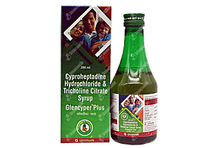 Glencyper Plus 2/275 MG Pineapple Syrup 200 ML