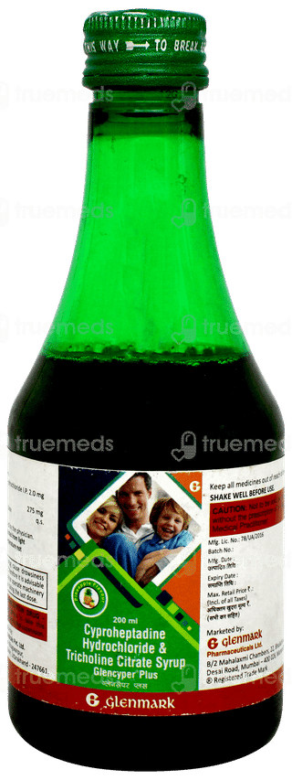 Glencyper Plus Pineapple Flavour Syrup 200ml