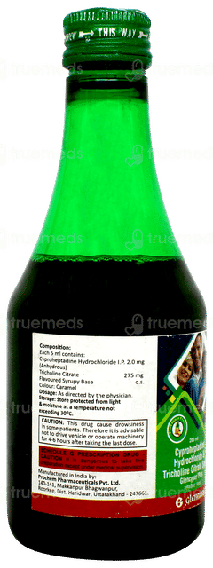 Glencyper Plus Pineapple Flavour Syrup 200ml