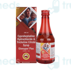 Glencyper Plus 2/275 MG Strawberry Syrup 200 ML