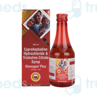 Glencyper Plus 2/275 MG Strawberry Syrup 200 ML