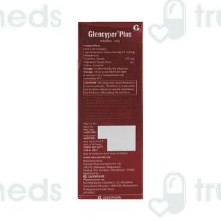 Glencyper Plus 2/275 MG Strawberry Syrup 200 ML