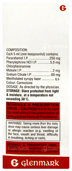 Glenpara Cold Ds Suspension 60ml