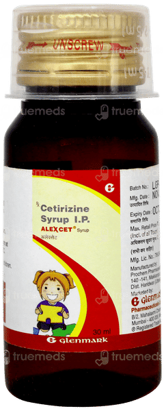 Alexcet Syrup 30ml