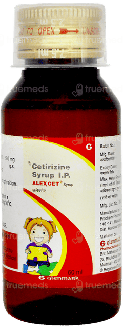 Alexcet Syrup 60ml