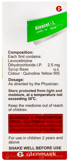 Alexcet L Syrup 30ml