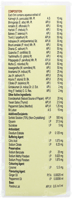 Carminozyme Sugar Free Syrup 450ml