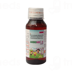 Ambronier D 5/2/10 MG Junior Syrup 60 ML Ambronier D 5/2/10 MG Junior Syrup 60 ML