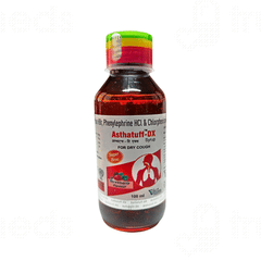 Asthatuff Dx Strawberry Sugar Free Syrup 100 ML