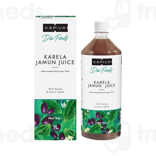 Kapiva Dia Foods Karela Jamun Juice 1 L