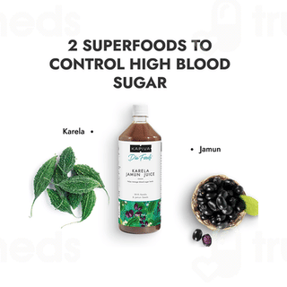 Kapiva Dia Foods Karela Jamun Juice 1 L