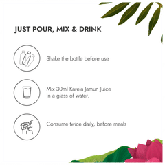 Kapiva Dia Foods Karela Jamun Juice 1 L