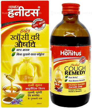 Dabur Honitus Herbal Cough Remedy Syrup 200ml