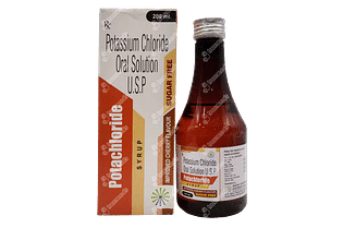 Potachloride Cherry Flavour Sugar Free Syrup 200ml