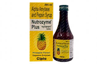 Nutrozyme Plus Pineapple Flavour Syrup 200ml