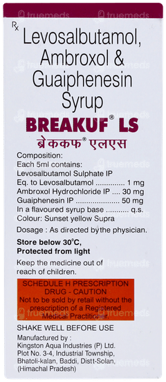 Breakuf Ls Syrup 100ml Breakuf Ls Syrup 100ml