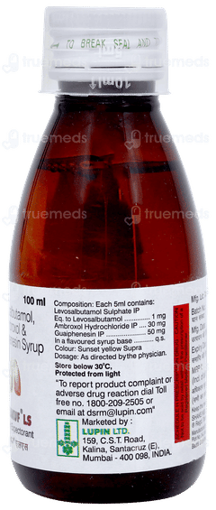 Breakuf Ls Syrup 100ml Breakuf Ls Syrup 100ml