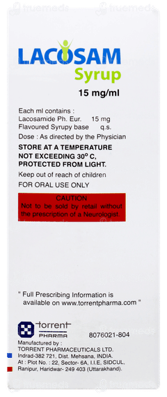 Lacosam Syrup 200ml Lacosam Syrup 200ml