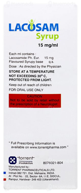 Lacosam Syrup 200ml