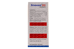 Sinovent Ds Tangy Orange Flavour Suspension 60ml