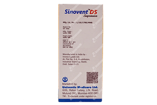 Sinovent Ds 250/5/2 MG Suspension 60 ML