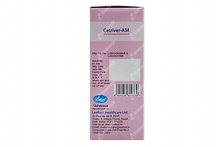 Cetriver Am 5/30 MG Syrup 60 ML