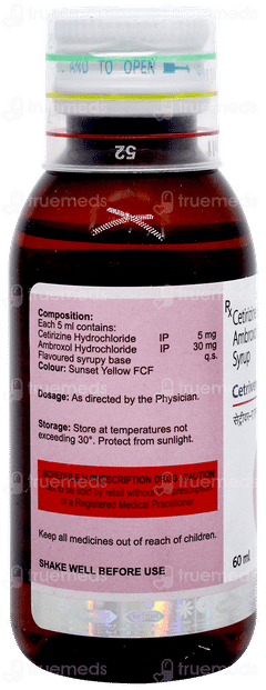 Cetriver Am Syrup 60ml