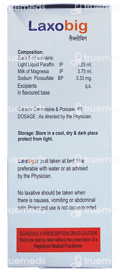 Laxobig Sugar Free Suspension 150ml Laxobig Sugar Free Suspension 150ml