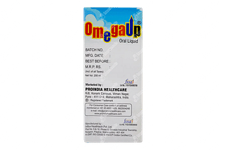 Omegaup Mixed Berries Flavour Syrup 200ml