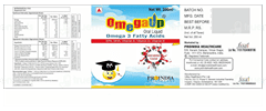Omegaup Mixed Berries Flavour Liquid 200Ml