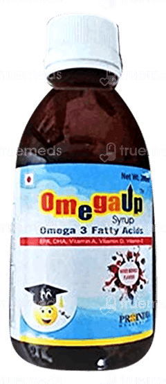 Omegaup Mixed Berries Flavour Liquid 200Ml