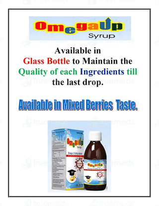 Omegaup Mixed Berries Flavour Liquid 200Ml