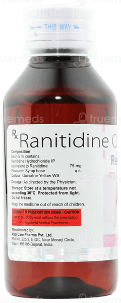 Retiva 75 MG Syrup 100 ML Retiva 75 MG Syrup 100 ML