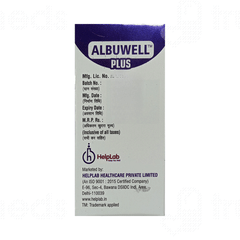 Albuwell Plus 1.5/200 MG Syrup 10 ML Albuwell Plus 1.5/200 MG Syrup 10 ML