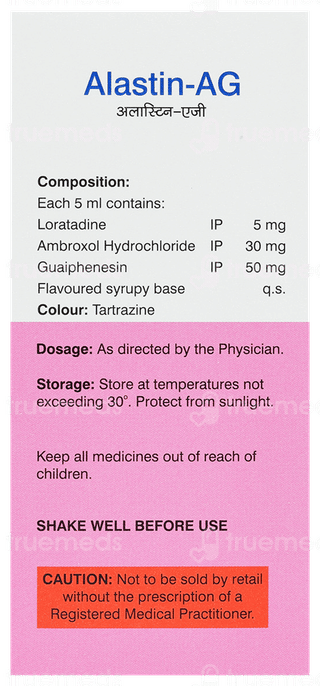 Alastin Ag Syrup 100Ml