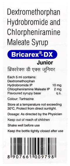 Bricarex Dx Junior Syrup 100ml