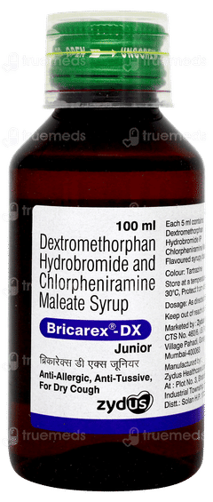 Bricarex Dx Junior Syrup 100ml